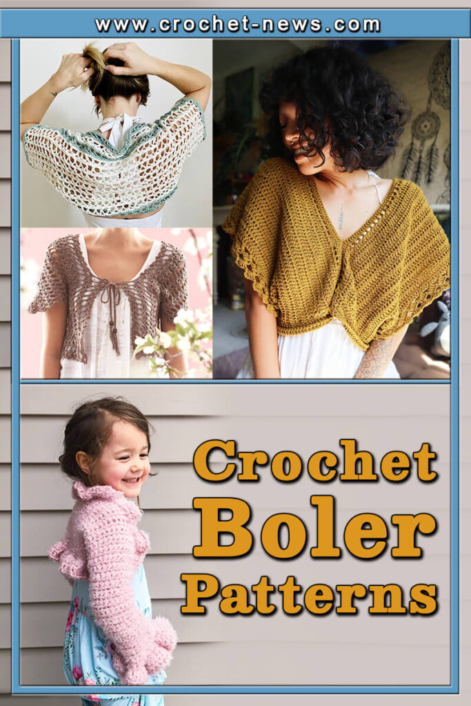 20 Crochet Bolero Patterns Crochet News - Beginner Crochet Patterns Free Bolero Sweater