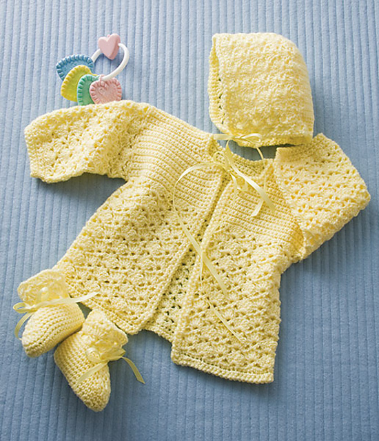 5 Free Crochet Baby Sweater Set Patterns You ll Adore Daily Crochet - Free Crochet Patterns For Newborn Sweater Sets