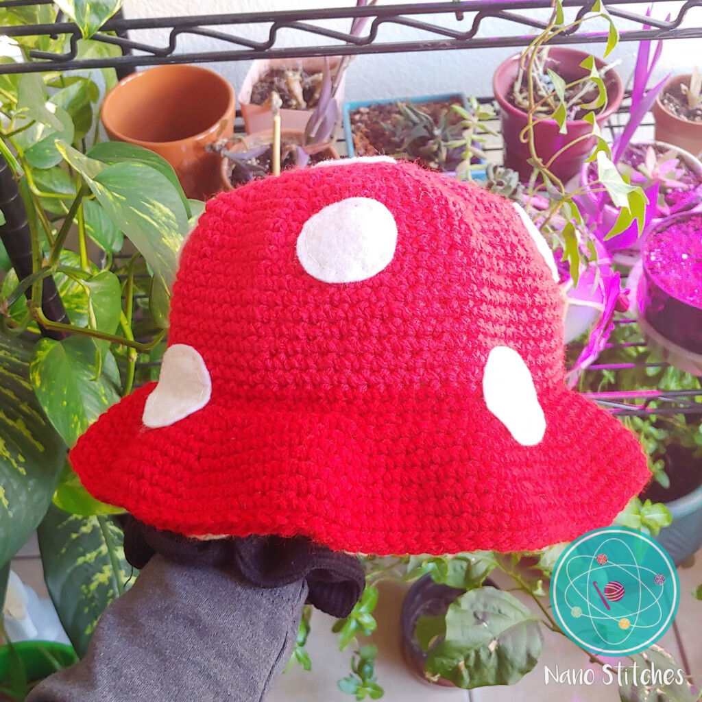 Mushroom Bucket Hat Crochet PDF Pattern Cottagecore Etsy Crochet - Crochet Mushroom Bucket Hat Pattern Free